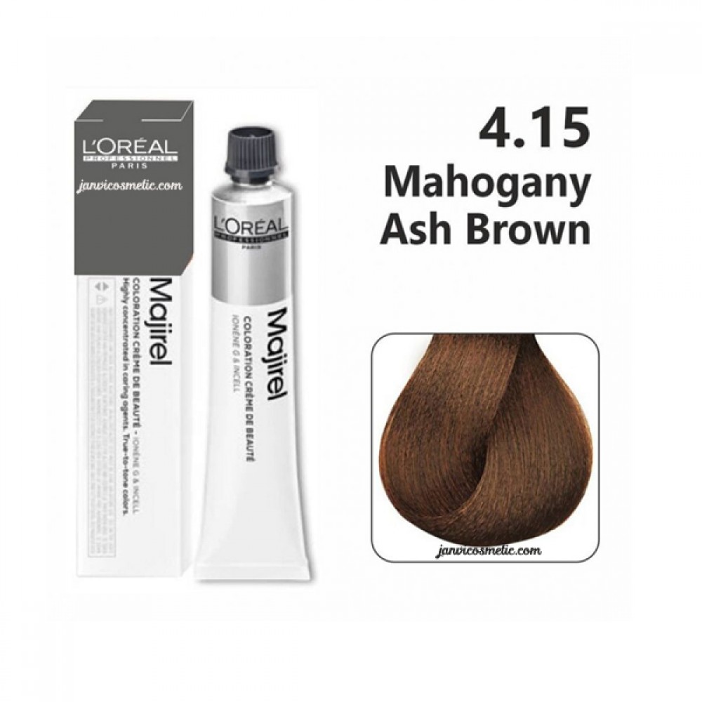 Buy L'oreal Professionnel Majirel - 4.15 (Mahogany Ash Brown